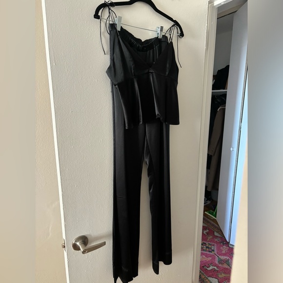 Something Navy Silk Set - Picture 6 of 8